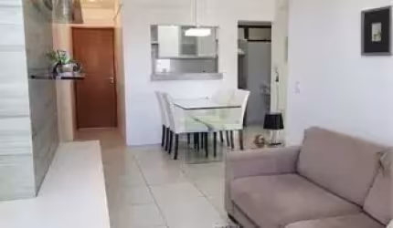 lindo flat com vista mar