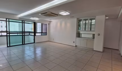 Apartamento em Boa Viagem | com 128m² | 3 quartos (suíte)  - vista mar | 2 vagas - Recife - PE