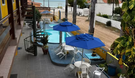 Pousada INTEIRA mobiliada | 12 apartamentos | beira mar de ITAMARACÁ | piscina | boa rentabilidade.