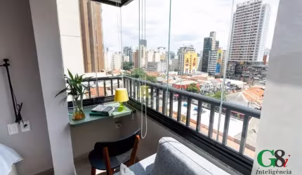 Apartamento com 1 quarto à venda na Rua Cardeal Arcoverde, 2004, Pinheiros, São Paulo por R$ 418.000