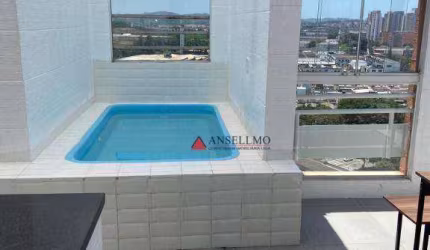 Cobertura com 3 dormitórios à venda, 118 m² por R$ 780.000,00 - Casa Branca - Santo André/SP