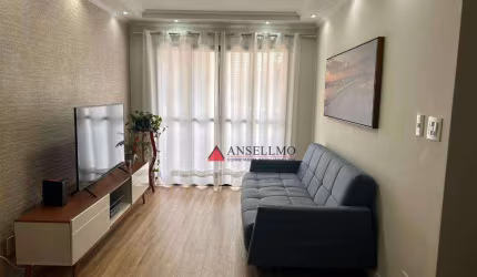 Apartamento com 3 dormitórios à venda, 94 m² por R$ 615.000,00 - Oswaldo Cruz - São Caetano do Sul/SP