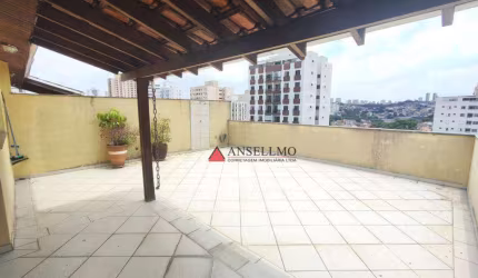 Cobertura duplex com 3 dormitórios à venda, 176 m² por R$ 850.000 - Rudge Ramos - São Bernardo do Campo/SP