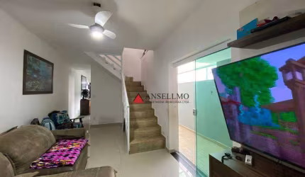 Sobrado com 2 dormitórios para alugar, 114 m² por R$ 3.600,00/mês - Assunção - São Bernardo do Campo/SP