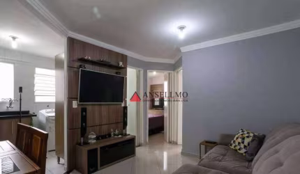 Apartamento com piscina com 2 dormitórios à venda, 56 m² por R$ 276.600 - Nova Petrópolis - São Bernardo do Campo/SP