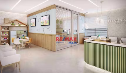 Sala à venda, 56 m² por R$ 909.500,00 - Batel - Curitiba/PR