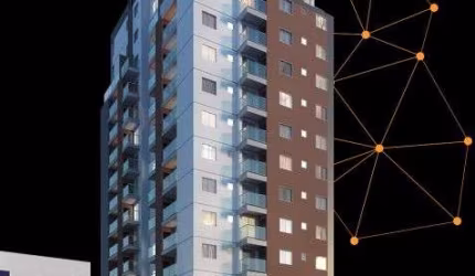 Apartamento com 1 quarto à venda na Rua Augusto de Mari, 3840, Guaíra, Curitiba, 33 m2 por R$ 295.000