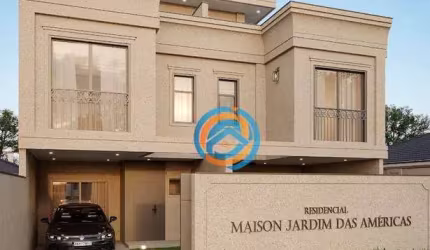 Sobrado com 3 quartos à venda, 155 m² por R$ 991.000 - Jardim das Américas - Curitiba/PR