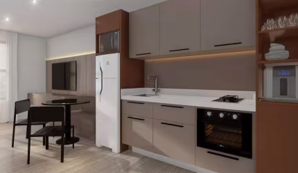 Apartamento à venda na Avenida São José, 795, Cristo Rei, Curitiba, 32 m2 por R$ 425.000