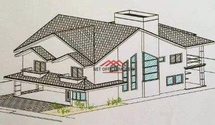 Sobrado com 5 dormitórios à venda, 600 m² por R$ 1.890.000,00 - Jardim Altos de Santana I - Jacareí/SP