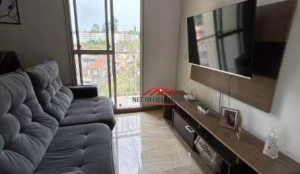 Apartamento com 3 dormitórios à venda, 71 m² por R$ 372.000,00 - Parque Residencial Flamboyant - São José dos Campos/SP