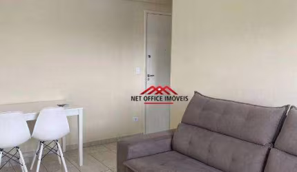 Apartamento com 1 dormitório para alugar, 48 m² por R$ 3.585,00/mês - Jardim São Dimas - São José dos Campos/SP