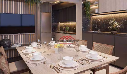 Apartamento com 2 dormitórios à venda, 63 m² por R$ 465.000,00 - Recanto dos Eucaliptos - São José dos Campos/SP