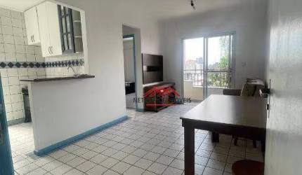 Apartamento com 1 dormitório para alugar, 40 m² por R$ 2.955,00/mês - Jardim São Dimas - São José dos Campos/SP