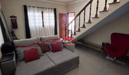 Sobrado com 3 dormitórios para alugar, 140 m² por R$ 4.465,00/mês - Bosque dos Eucaliptos - São José dos Campos/SP