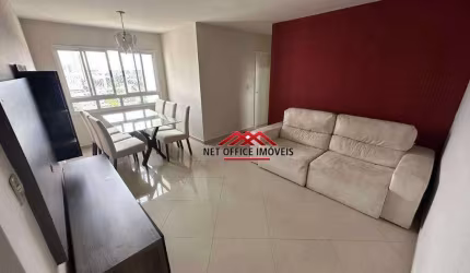 Apartamento com 3 dormitórios para alugar, 75 m² por R$ 3.975/mês - Jardim das Colinas - São José dos Campos/SP