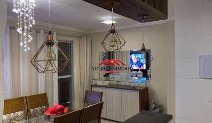 Apartamento com 2 dormitórios para alugar, 71 m² por R$ 2.400/mês - Parque Residencial Flamboyant - São José dos Campos/SP