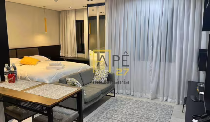 Moema - apartamento de 28m - Mobiliado Lindo impecavel - Pronto