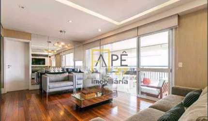 Tatuapé - apartamento de 178m 3 suites - 3 Vagas - Mobiliado