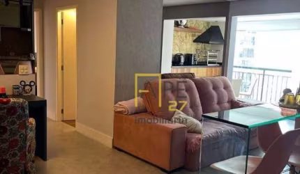 Apartamento mobiliado com 2 dormitórios, 69 m² - venda por R$ 730.000 ou aluguel por R$ 6.000/mês - Jardim Flor da Montanha - Guarulhos/SP
