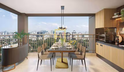 City america - Garden de 114m 3 dormitórios - Entrega proxima
