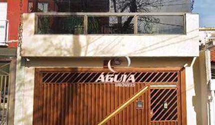 Sobrado com 2 dormitórios à venda, 262 m² por R$ 600.000,00 - Vila Luzita - Santo André/SP