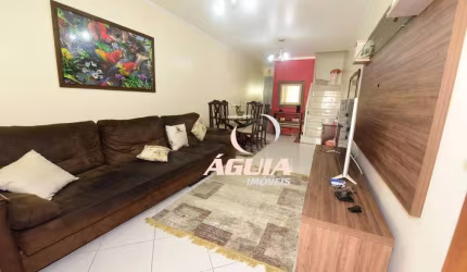 Sobrado com 4 dormitórios à venda, 136 m² por R$ 680.000,00 - Vila Pires - Santo André/SP