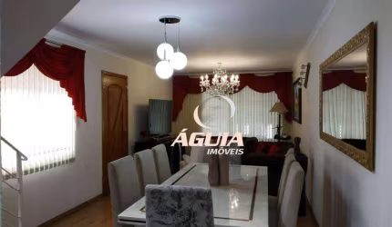 Sobrado com 3 dormitórios à venda, 189 m² por R$ 850.000,00 - Parque Jaçatuba - Santo André/SP