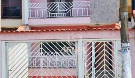 Sobrado com 3 dormitórios à venda, 205 m² por R$ 850.000,00 - Bangu - Santo André/SP