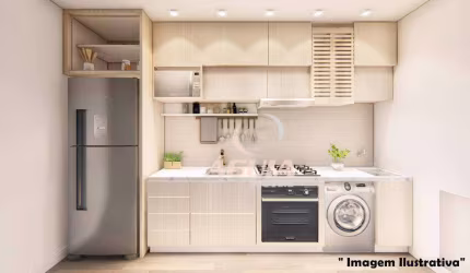 Apartamento com 2 dormitórios à venda, 42 m² por R$ 420.000,00 - Campestre - Santo André/SP