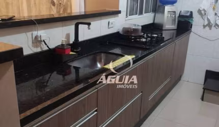 Cobertura com 2 dormitórios à venda, 55 m² + 55 m² por R$ 360.000 - Vila Tibiriçá - Santo André/SP