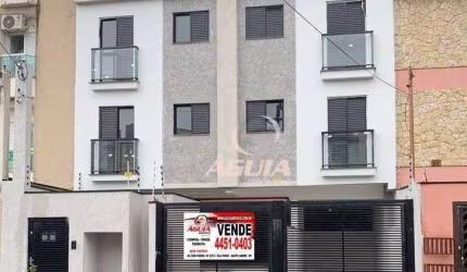 Cobertura com 2 dormitórios à venda, 35 m² + 35 m² por R$ 450.000 - Vila Pires - Santo André/SP