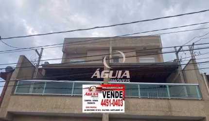 Sobrado com 3 dormitórios à venda, 142 m² por R$ 620.000,00 - Vila Bela Vista - Santo André/SP