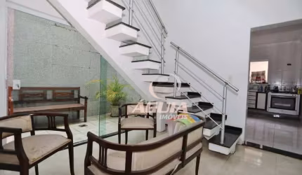 Sobrado à venda, 210 m² por R$ 553.500,00 - Vila Humaitá - Santo André/SP