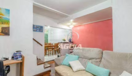 Sobrado com 3 dormitórios à venda, 128 m² por R$ 580.000,00 - Utinga - Santo André/SP