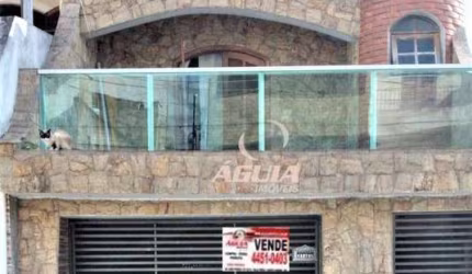 Sobrado com 3 dormitórios à venda, 222 m² por R$ 565.000,00 - Parque Gerassi - Santo André/SP