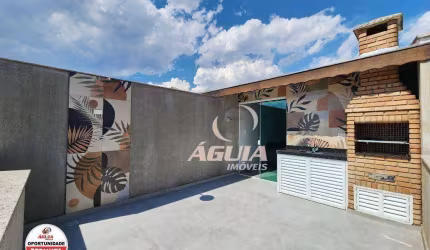 Cobertura com 3 dormitórios à venda, 55 m² por R$ 750.000,00 - Utinga - Santo André/SP