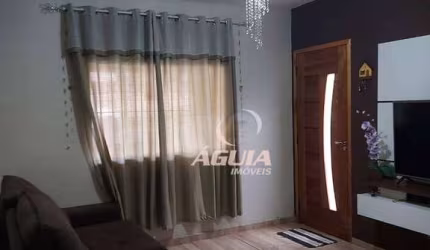 Casa com 2 dormitórios à venda, 107 m² por R$ 425.000,00 - Parque Erasmo Assunção - Santo André/SP