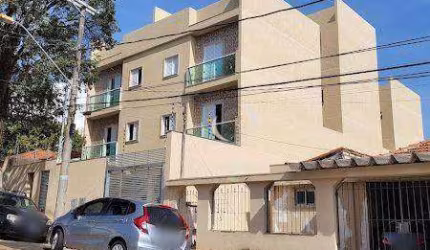 Cobertura com 2 dormitórios à venda, 62 m² + 62 m² por R$ 569.500 - Vila Alice - Santo André/SP