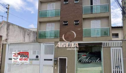Cobertura com 2 dormitórios à venda, 43 m²+ 43 m² por R$ 382.000 - Vila Luzita - Santo André/SP