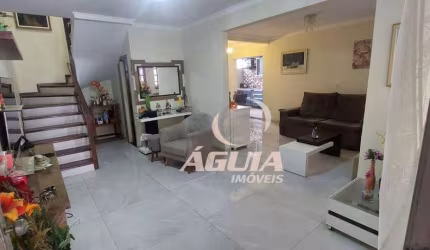 Sobrado com 3 dormitórios à venda, 203 m² por R$ 615.000,00 - Jardim Santo Antônio - Santo André/SP