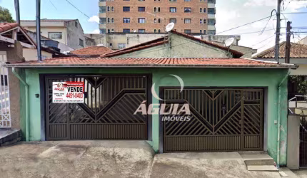 Terreno 300m2 com 3 casas à venda, 222 m² por R$ 820.000 - Parque das Nações - Santo André/SP