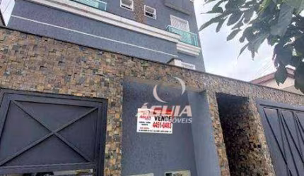 Apartamento Triplex com COBERTURA -  à venda, 120 m² por R$ 599.900 - Vila Camilópolis - Santo André/SP
