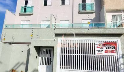 Cobertura com 2 dormitórios à venda, 49 m²+ 49 m² por R$ 490.000 - Vila Pires - Santo André/SP