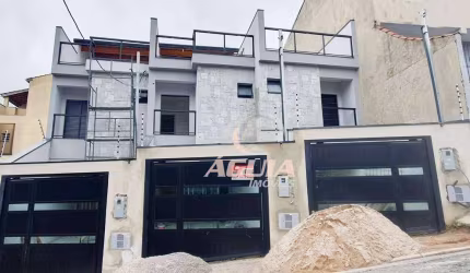 Sobrado com 3 dormitórios à venda, 113 m² por R$ 650.000,00 - Parque Novo Oratório - Santo André/SP