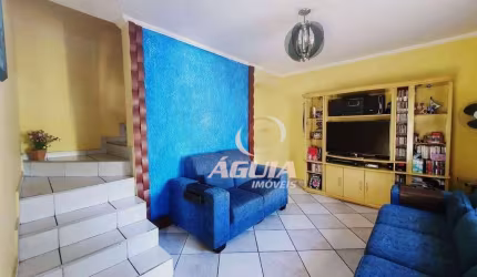 Sobrado com 4 dormitórios à venda, 176 m² por R$ 749.000,00 - Jardim Santo Alberto - Santo André/SP