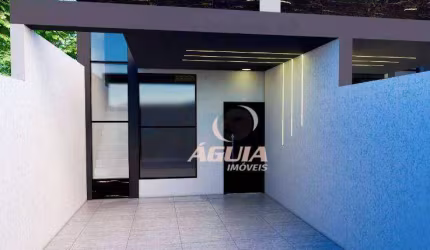 Casa Térra com área Gourmet com 2 dormitórios à venda, 135 m² por R$ 680.000 - Vila Helena - Santo André/SP