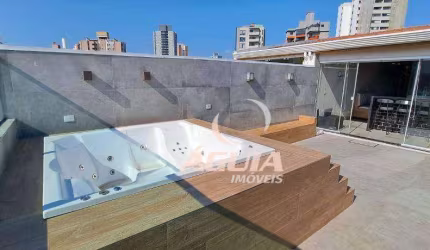 Cobertura com 3 dormitórios à venda, 75 m² por R$ 1.115.000,00 - Vila Valparaíso - Santo André/SP