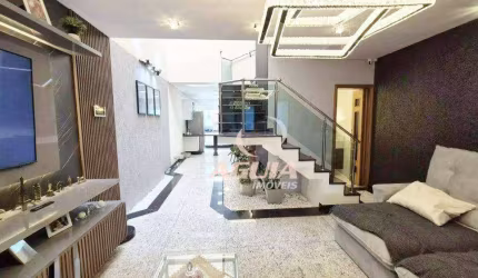 Sobrado com 3 dormitórios à venda, 161 m² por R$ 1.250.000,00 - Vila Scarpelli - Santo André/SP