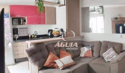 Apartamento com 2 dormitórios à venda, 55 m² por R$ 431.000 - Vila Aquilino - Santo André/SP